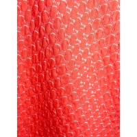 Tunika TRAPEZOWA dla puszystej - plaster miodu czerwona